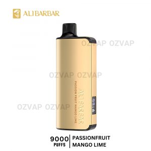 ALIBARBAR INGOT 9000 Puffs Passionfruit Mango Lime