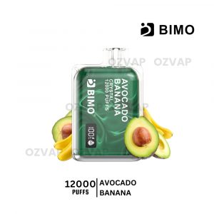 BIMO Crystal 12000 Puffs Avocado Banana