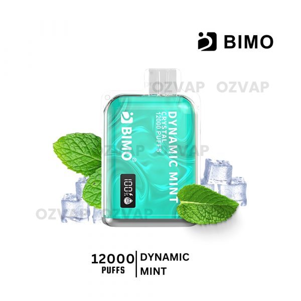 BIMO Crystal 12000 Puffs Dynamic Mint