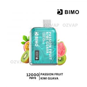 BIMO Crystal 12000 Puffs Passion Fruit Kiwi Guava