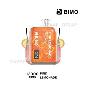 BIMO Crystal 12000 Puffs Pink Lemonade