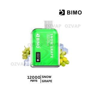 BIMO Crystal 12000 Puffs Snow Grape