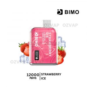 BIMO Crystal 12000 Puffs Strawberry Ice