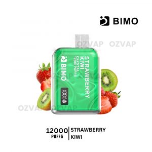 BIMO Crystal 12000 Puffs Strawberry Kiwi