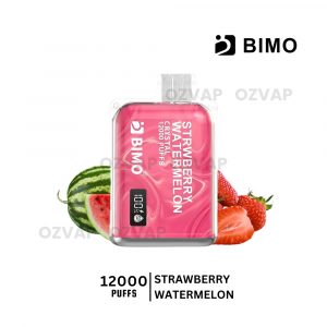 BIMO Crystal 12000 Puffs Strawberry Watermelon