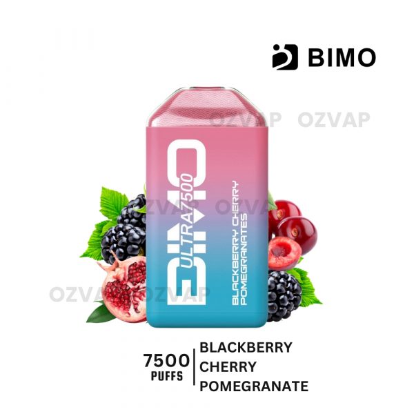 BIMO Ultra 7500 Puffs Blackberry Cherry Pomegranate