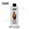 GROO Slim 9000 Puffs Blackberry Raspberry