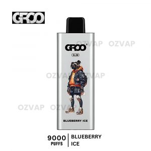 GROO Slim 9000 Puffs Blueberry Ice