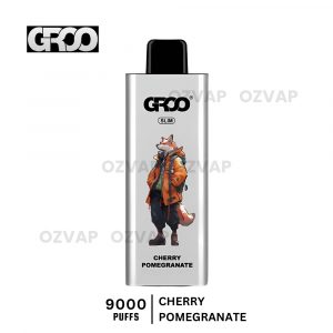 GROO Slim 9000 Puffs Cherry Pomegranate