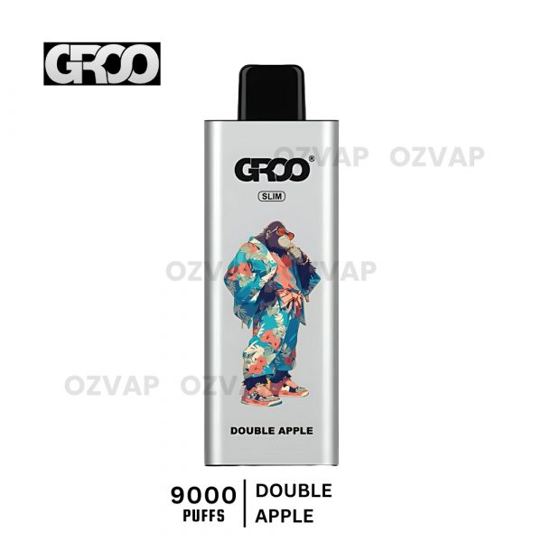 GROO Slim 9000 Puffs Double Apple