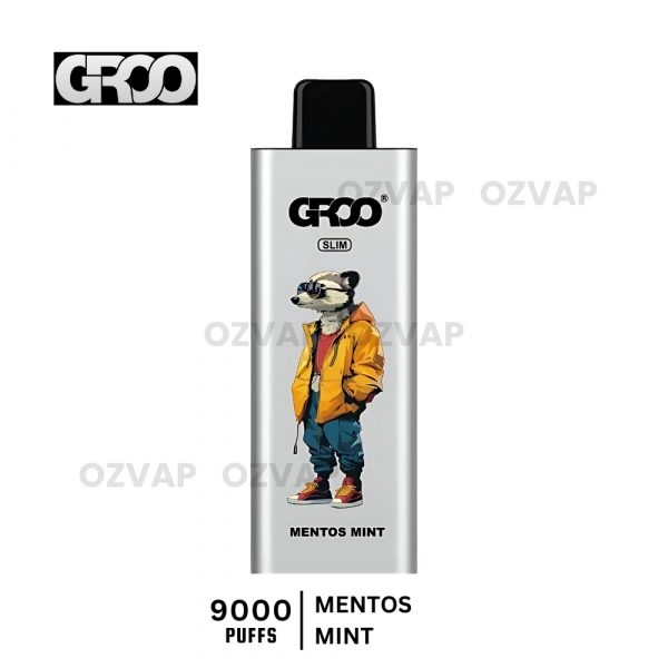 GROO Slim 9000 Puffs Mentos Mint