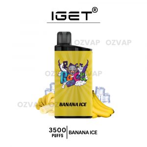 IGET Bar 3500 Puffs Banana Ice