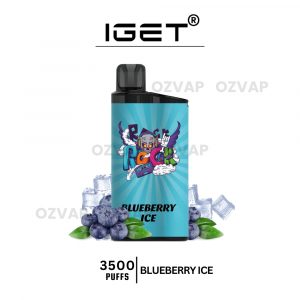 IGET Bar 3500 Puffs Blueberry Ice