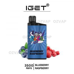 IGET Bar 3500 Puffs Blueberry Raspberry