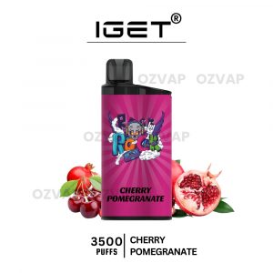 IGET Bar 3500 Puffs Cherry Pomegranate