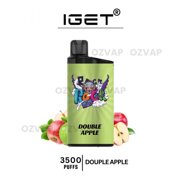 IGET Bar 3500 Puffs Double Apple