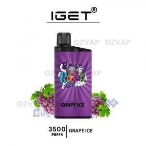 IGET Bar 3500 Puffs Grape Ice