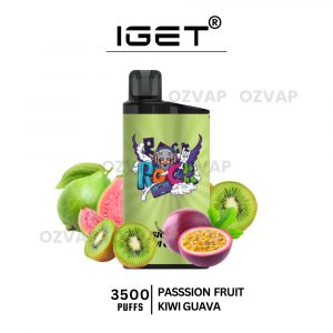 IGET Bar 3500 Puffs Passion Fruit Kiwi Guava