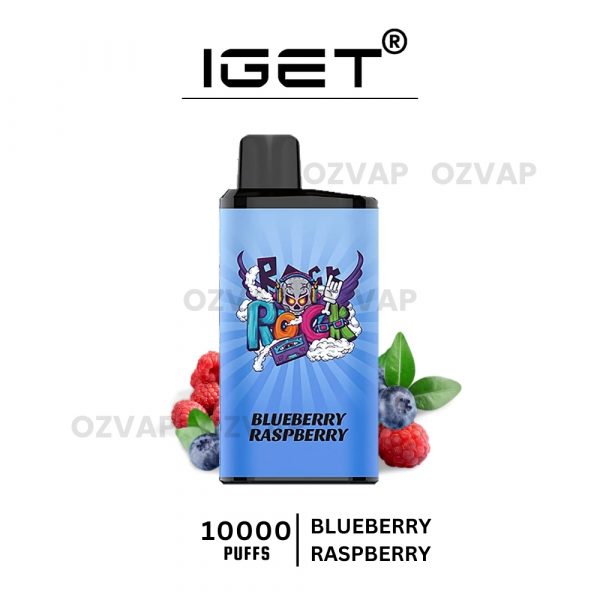 IGET Bar Pro 10000 Puffs Blueberry Raspberry