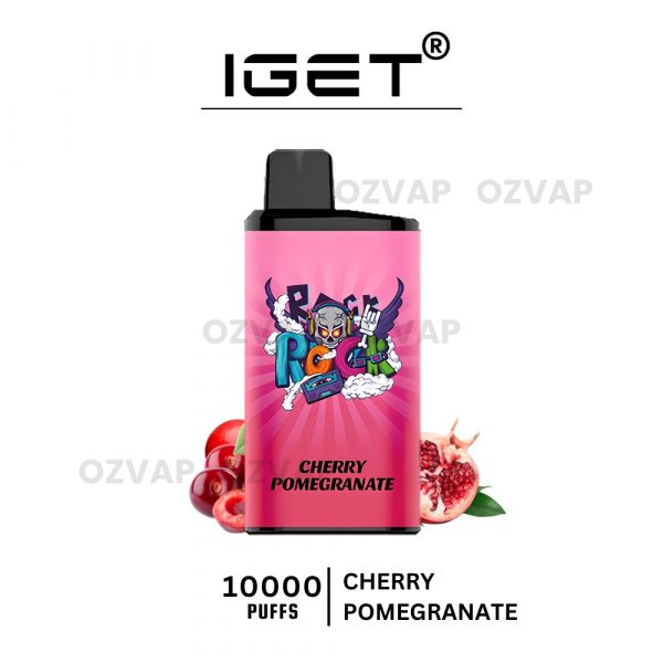 IGET Bar Pro 10000 Puffs Cherry Pomegranate