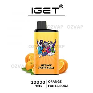 IGET Bar Pro 10000 Puffs Orange Fanta Soda