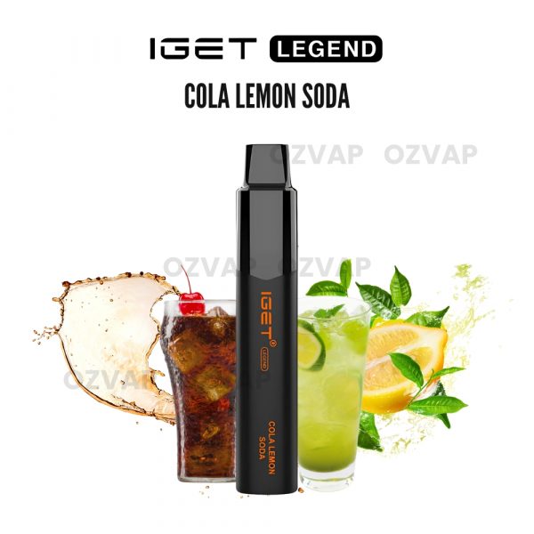 IGET Legend 4000 Puffs Cola Lemon Soda