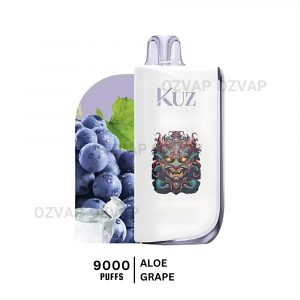 KUZ Lux 9000 Puffs Aloe Grape