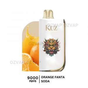 KUZ Lux 9000 Puffs Orange Fanta Soda