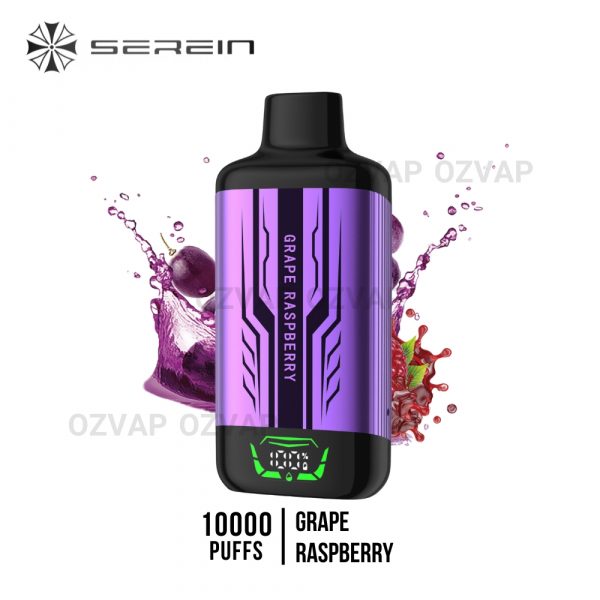 SEREIN MechPro 10000 Puffs Grape Raspberry