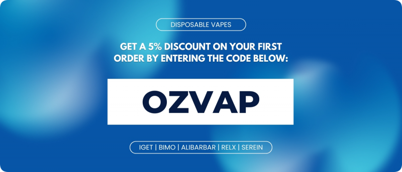 Special Discount on Disposable Vapes from OZVAP 1400x600 1