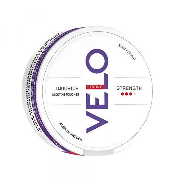 Velo Nicotine Pouches Liquorice Strong