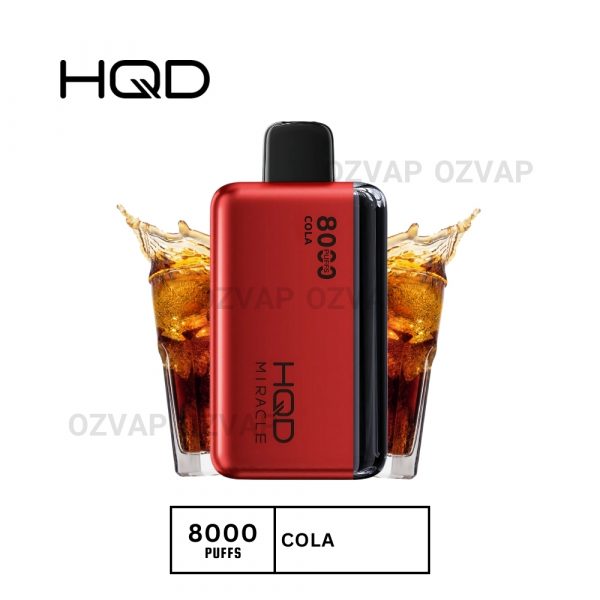HQD Miracle 8000 Puffs Cola