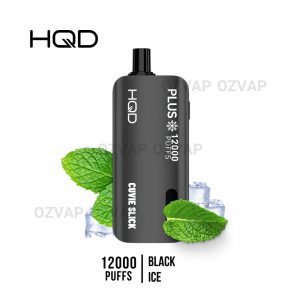 HQD Cuvie Slick Plus 12000 Puffs Black Ice