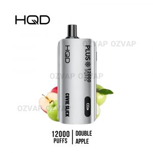 HQD Cuvie Slick Plus 12000 Puffs Double Apple