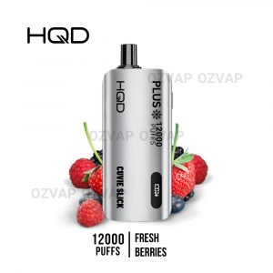 HQD Cuvie Slick Plus 12000 Puffs Fresh Berries