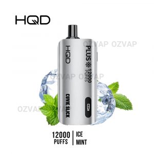 HQD Cuvie Slick Plus 12000 Puffs Ice Mint