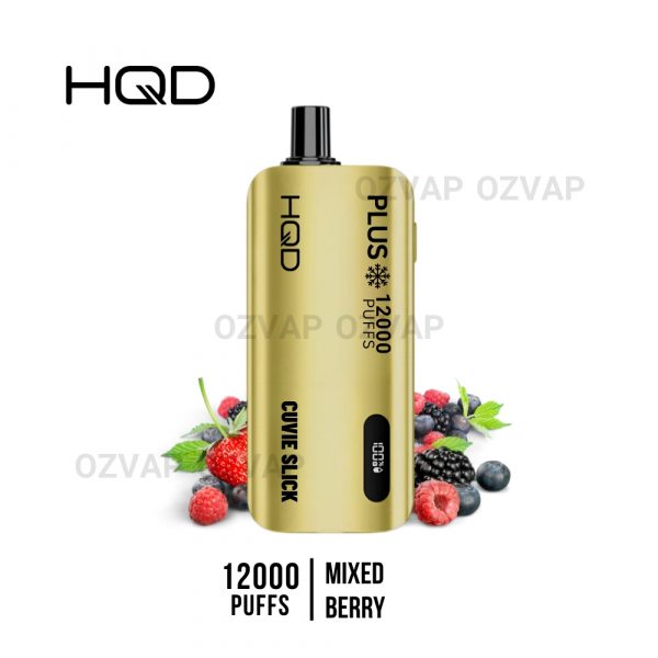 HQD Cuvie Slick Plus 12000 Puffs Mixed Berry