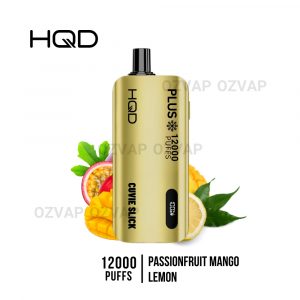 HQD Cuvie Slick Plus 12000 Puffs Passionfruit Mango Lemon