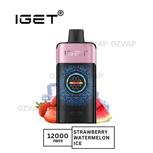 Iget One 12000 Puffs Strawberry Watermelon Ice