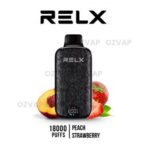 RELX Sparta 18000 Puffs Peach Strawberry